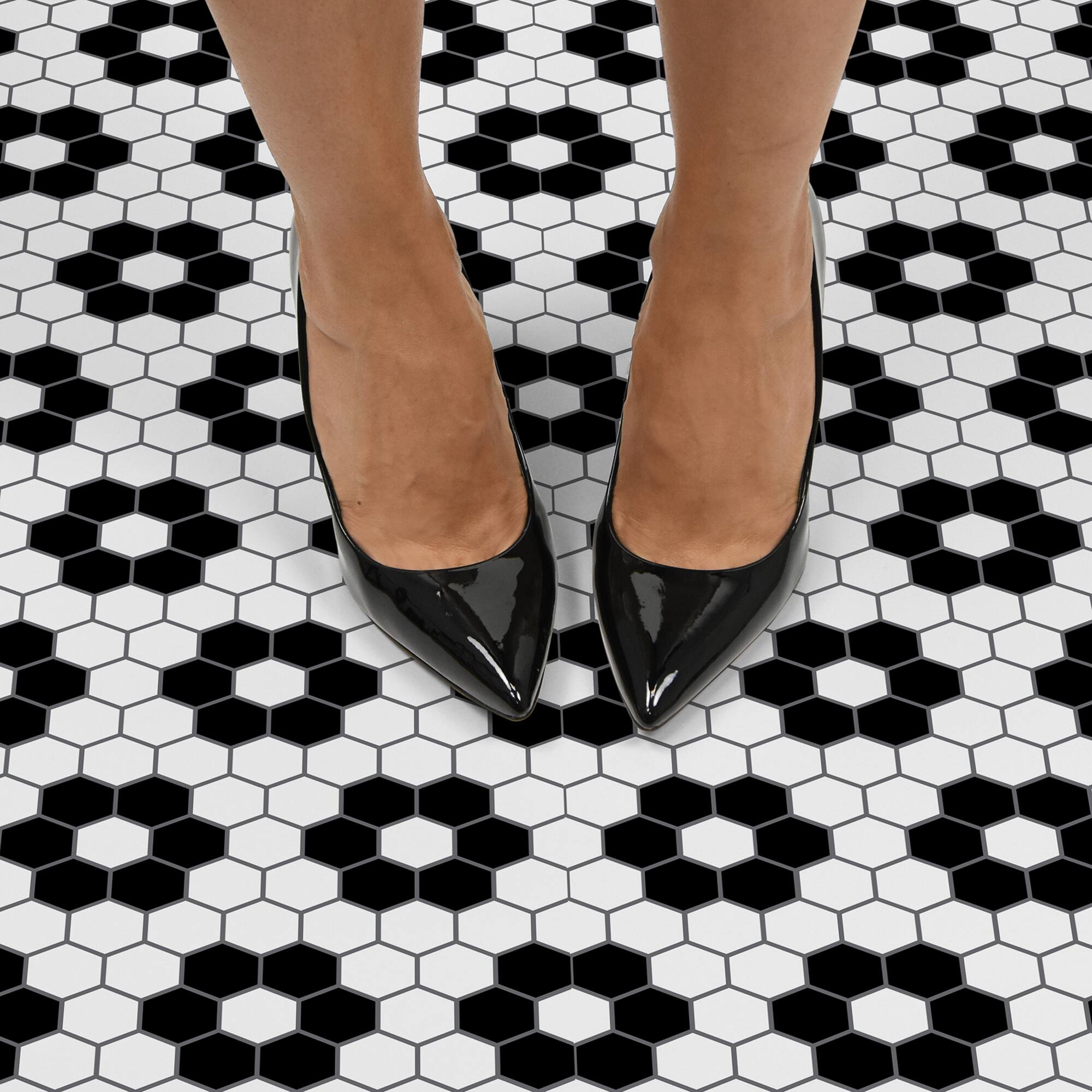 FloorPops Biscotto Peel & Stick Floor Tiles